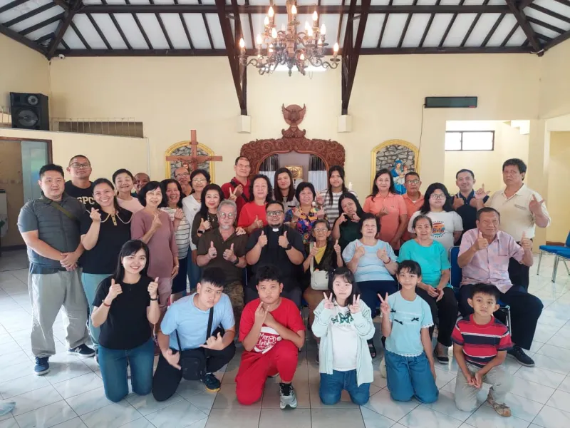 Misa syukur pesta nama lingk. St Yohanes Don Bosco di GM Grabag & kunjungan ke panti asuhan Eklesia Ambarawa